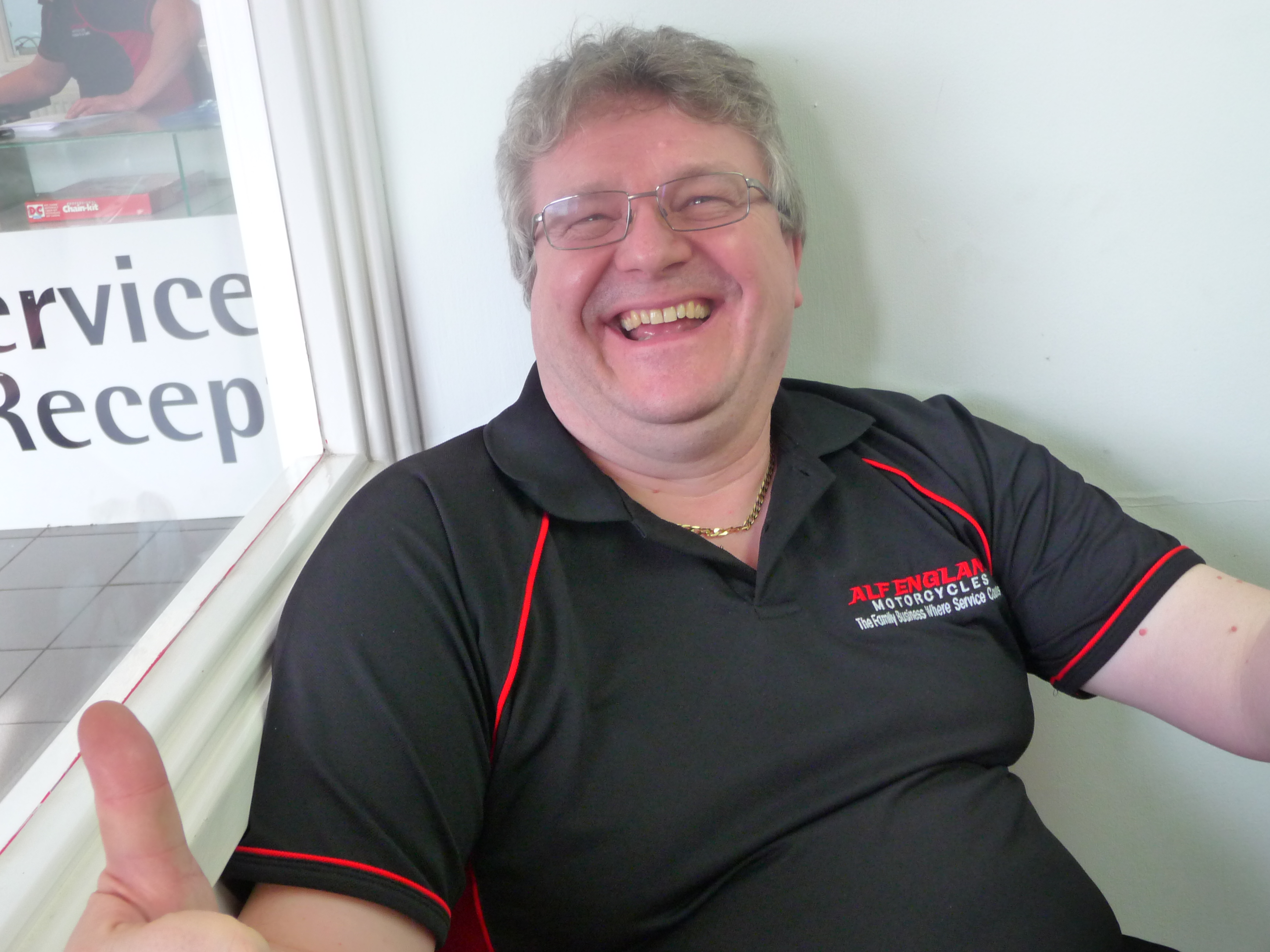 Would you buy a motorcycle from this guy? Er well YES….I have, many many times over