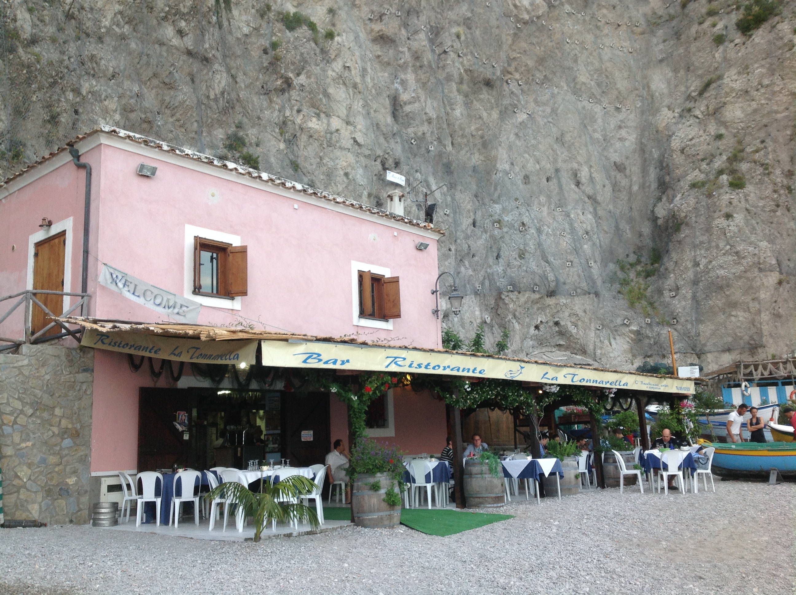 A special dinner in a truly amazing place…